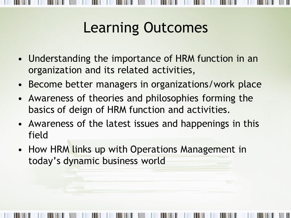 Hrm and its importance